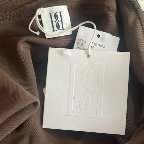 By Malene Birger Catania Tie Strap Midi Dress in Brown, Size L New w/Tag - Picture 6 of 7